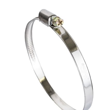 Хомут черв'ячний нержавіючий 9мм D70-90мм 10шт Sigma (2510151) - 2