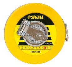 Рулетка стекловолокно 10м×13мм SIGMA (3831101)