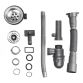 Кухонна мийка Brinex 5050 0,6 мм Satin (BRIN5050SAT06) - 7