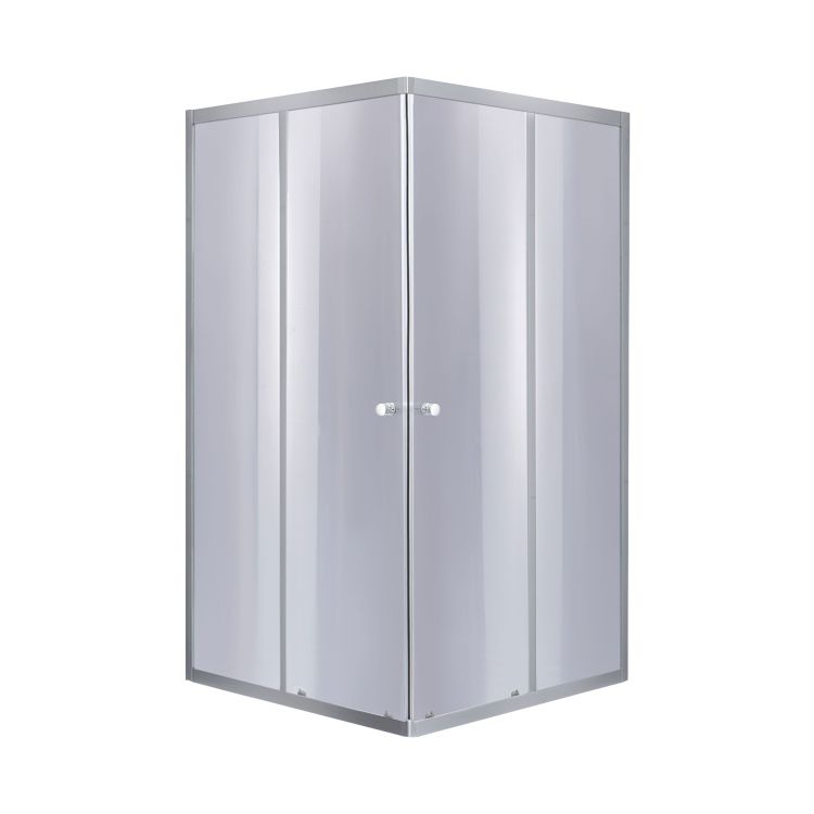 Душова кабіна Lidz Wawel SC90x90.SAT.LOW.GR, скло тон. 4 мм + піддон KAPIELKA ST90x90х14 Lidz - 3