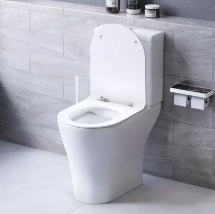 Унитаз-компакт безобедочный с сиденьем микролифт DX86C8600SC Sirius AM/PM - 3