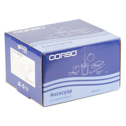 Мыльница GARDA 142×117×72мм CORSO (W) (9680548) - 3
