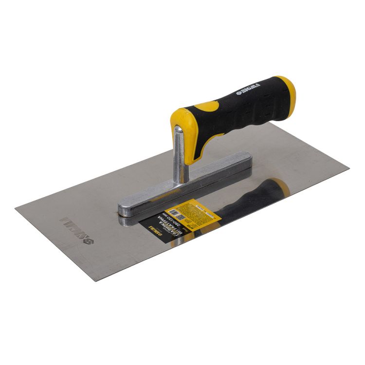 Гладилка нержавіюча штукатурна Profi 280мм×130мм Sigma (8327421) - 1