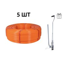 Акційний набір Thermo Alliance: 5 бух. Труба PEX-A EVOH ORANGE, 3 шари, 16×2,0 мм (320 м), Spain + Такер ТК-100