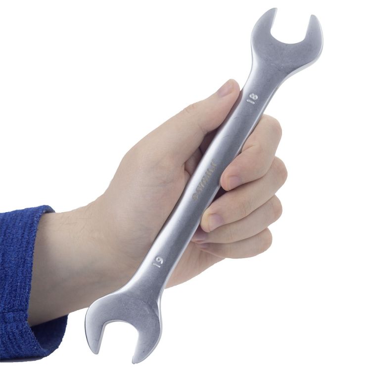 Ключ ріжковий 18*19мм CrV satine Sigma (6025791) - 5