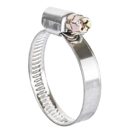 Хомут червячный нержавеющий 9мм D25-40мм 25шт Sigma (2510081) - 1