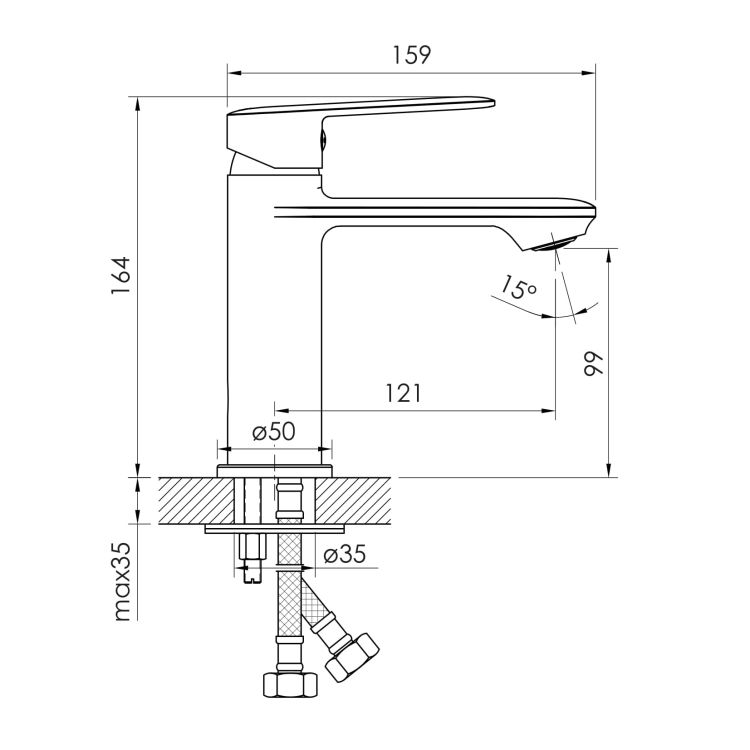 Набор смесителей для ванны и кухни (4 в 1), kit30093 - 3