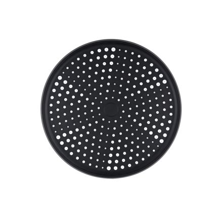 Лійка для верхнього душу Qtap Hlavova D 250 мм округла QTHLA107BLM45949 Black Matt - 1