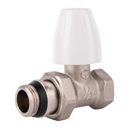 Термостатичний Кран SD Plus 1/2&amp;quot; ВН з антипротечкой для радіатора прямий - 1