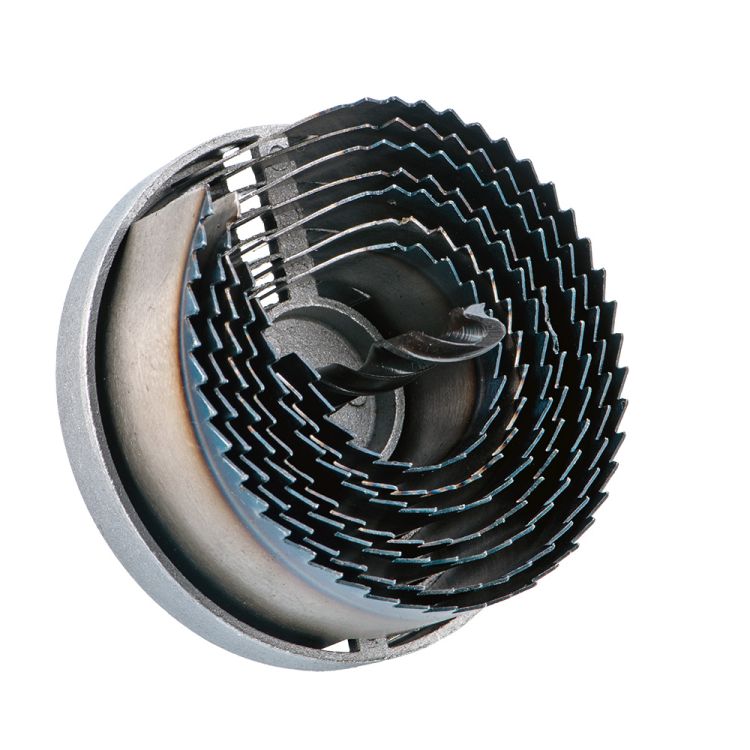 Коронки по дереву набірні Ø26; 32; 38; 45; 50; 56; 63мм висота 20мм Sigma (1520011) - 3