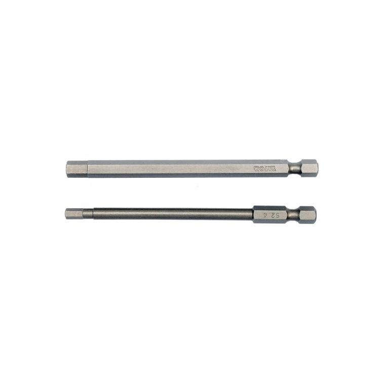 Набор насадок викруткових Yato Hex Tamper 1/4&amp;quot; 4/6x100 мм 2шт YT-0495 - 1