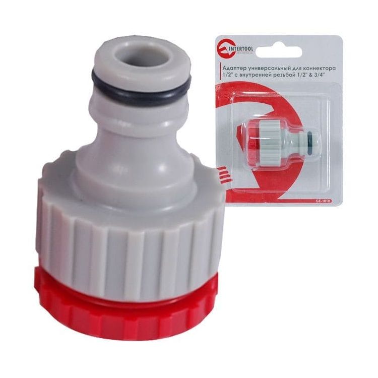 Адаптер під коннектор 1/2х3/4&amp;quot; Intertool GE-1010 - 1