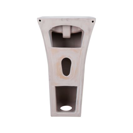 Раковина напольная моноблок Qtap Crow 450x435x835 White QT0511G315WN - 5