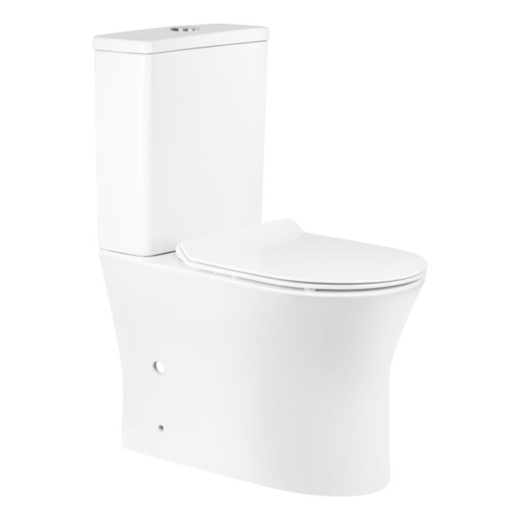 Унитаз-компакт Qtap Virgo с сидением Soft-close QT18222169ARW - 1