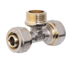 Тройник металлопл 26*1*26з Valve SV160262526