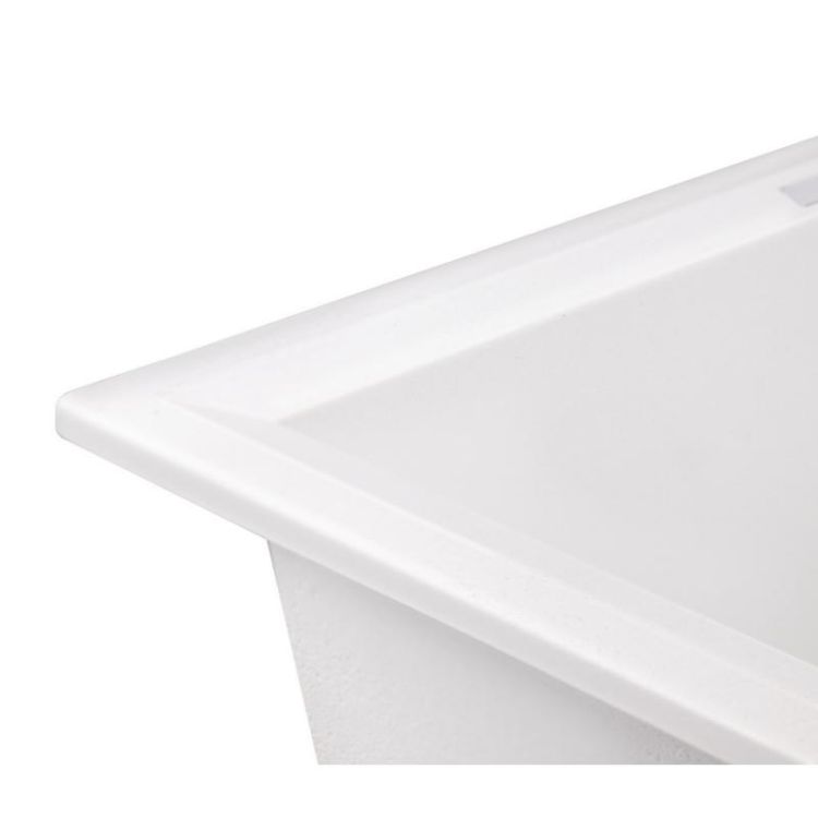 Кухонна мийка Lidz 790x495/230 WHI-01 (LIDZWHI01790495230) - 7