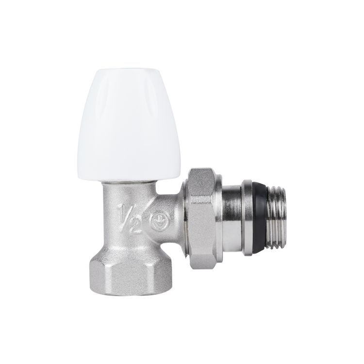 Кран SD Plus 1/2&amp;quot; ВН з антипротечкой для радіатора кутовий - 3