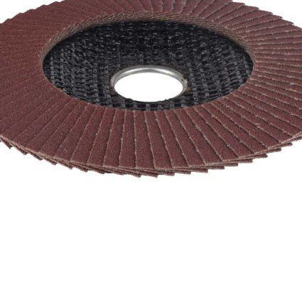 Круг пелюстковий торцевій Т29 (конічний) Ø125мм P150 Sigma (9172671) - 6