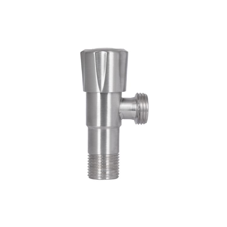 Кран кутовий Thermo Alliance Standart 1/2&amp;quot;ЗЗ нерж., з керам. буксою TAS347W1515SS - 5