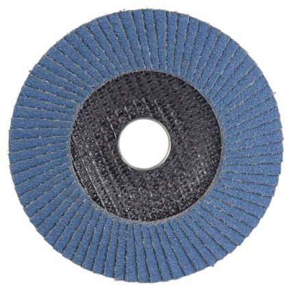 Круг пелюстковий торцевій Т27 (прямий) ZA Ø125мм Р60 Sigma (9173031) - 1