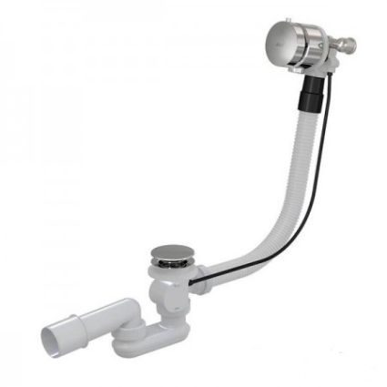 A562КМ-100 Сіфон д\ванни з напуском через перелив Alca Plast - 1