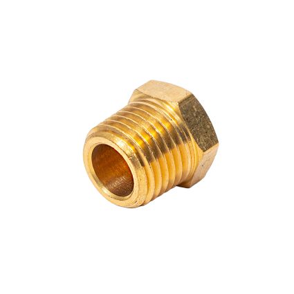Заглушка з зовнішнім різьбовим з'єднанням 1/4&amp;quot; (латунь) Sigma (7025911) - 3