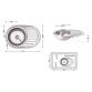 Кухонна мийка Brinex 7750 0,8 мм Satin (BRIN7750SAT08) - 2