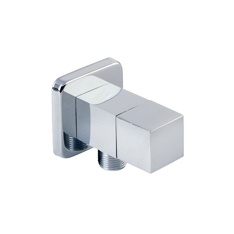 Кран кутовий KFA Armatura 244-020-00 куб 1/2*3/8 - 1