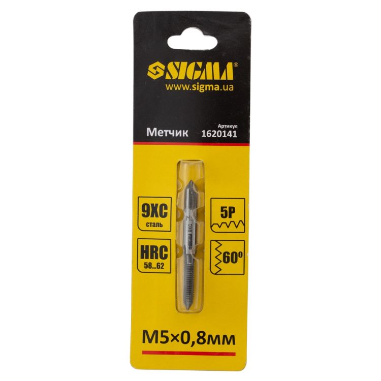 Метчик М5×0,8мм Sigma (1620141) - 2