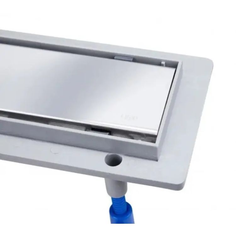 Трап линейный Taurus Tile800 SUS304 с сухим затвором под плитку 800 мм из нерж. стали Q-tap - 5