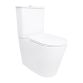 Унітаз підлоговий Qtap Arvin Ultra Quiet 630×350×795 мм з сидінням Soft-close, White QTARV27W49259 - 1