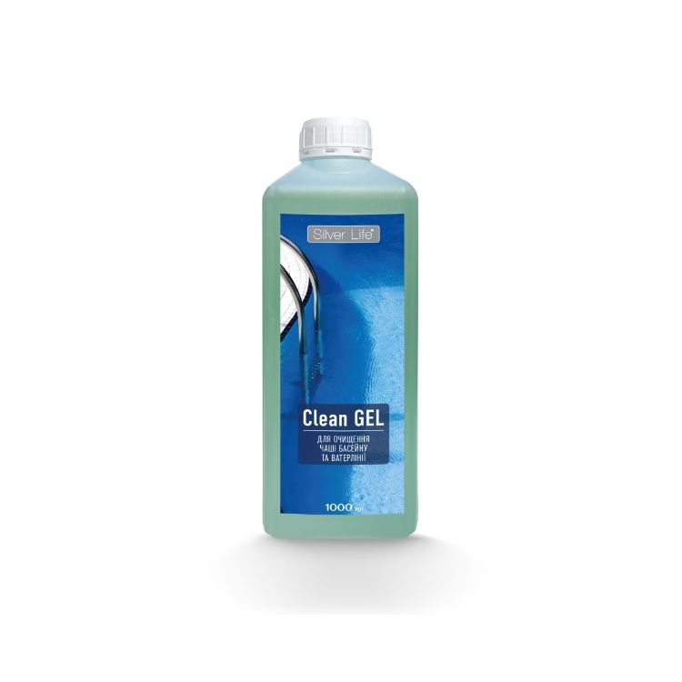 Средство для очистки чаши бассейна от налета (Clean Gel), &amp;quot;Silver Life&amp;quot; 1л - 1