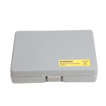 Коронки по дереву набірні Ø64; 76; 89; 102; 127мм Sigma (1520081) - 5