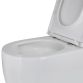 Унитаз подвесной Qtap Taurus безободочный с сиденьем Soft-close QT2433084EUQW - 8