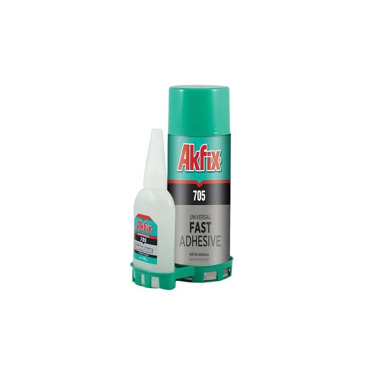 Клей с активатором для МДФ и дерева Akfix 100мл+25мл - 1