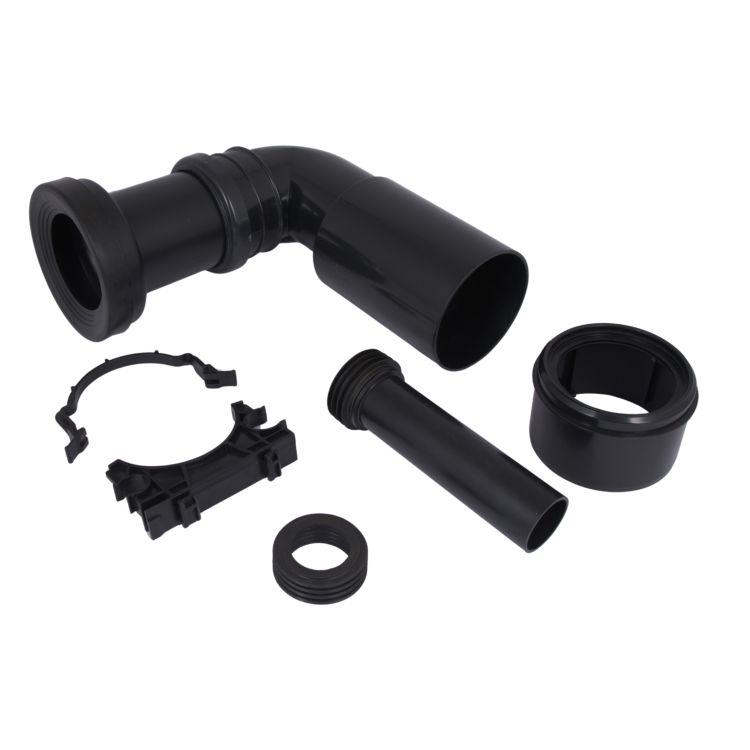 Патрубок Qtap зливний прямий DN90 для інсталяції Standard QTSTD167BL49808 - 2