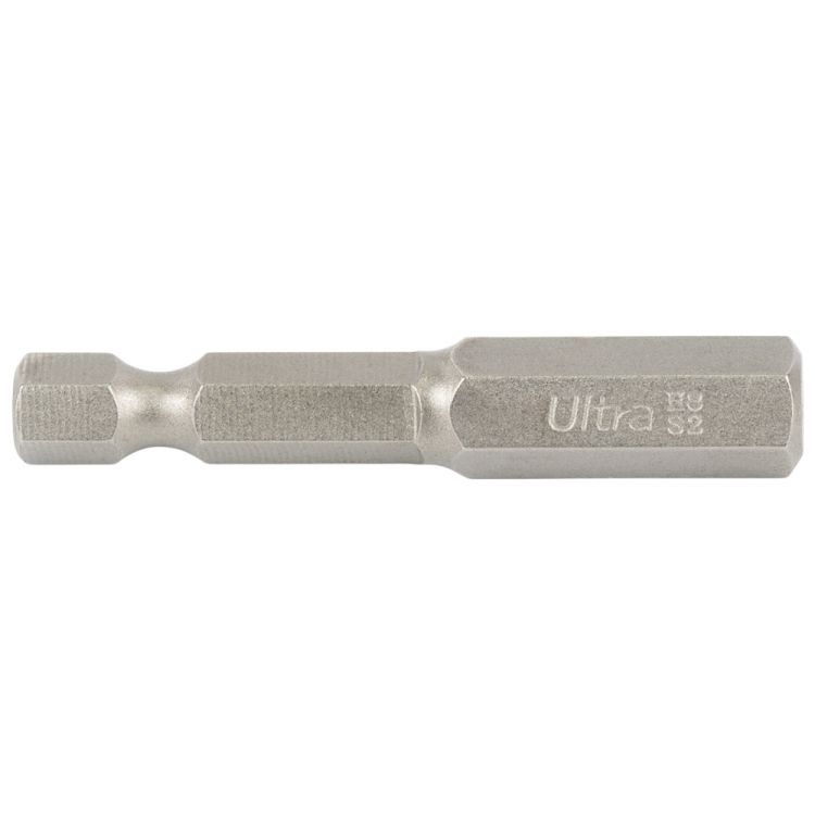 Биты HEX 8×50мм ¼&amp;quot; 8шт S2 (блистер) ULTRA (4015122) - 5