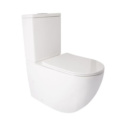 Унітаз-компакт Jay WHI 2176P безобідковий, Q-tap - 1