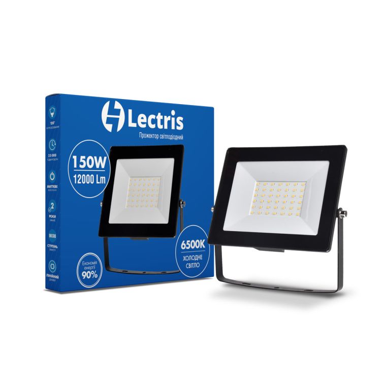Прожектор LED150W 12000Лм 6500K 185-265V IP65 Lectris - 1