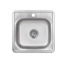 Кухонна мийка Brinex 4848 0,6 мм Micro Decor (BRIN4848MDEC0651258)