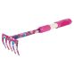 Грабли 5-ти зубые (pink) (TPR) FLORA (5043154) - 1