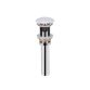 Комплект Qtap Tern: Раковина напольная моноблок 440х380х830 мм White + Донный клапан PU02O - 7