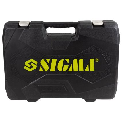 Набір насадок торцевих і біти 1/4&amp;quot;, 3/8&amp;quot;, 1/2&amp;quot; 216шт CrV Sigma (6003841) - 5