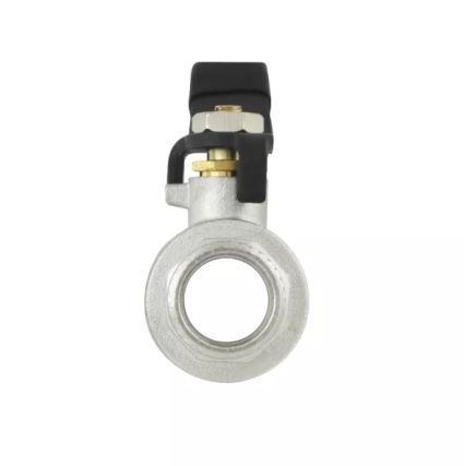 Кран шаровый 1/2&amp;quot; черная ручка вода RAFTEC DRH11 - 4