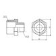 Ніпель редукційний SD Forte 1/2&amp;quot;х1/4&amp;quot; - 2