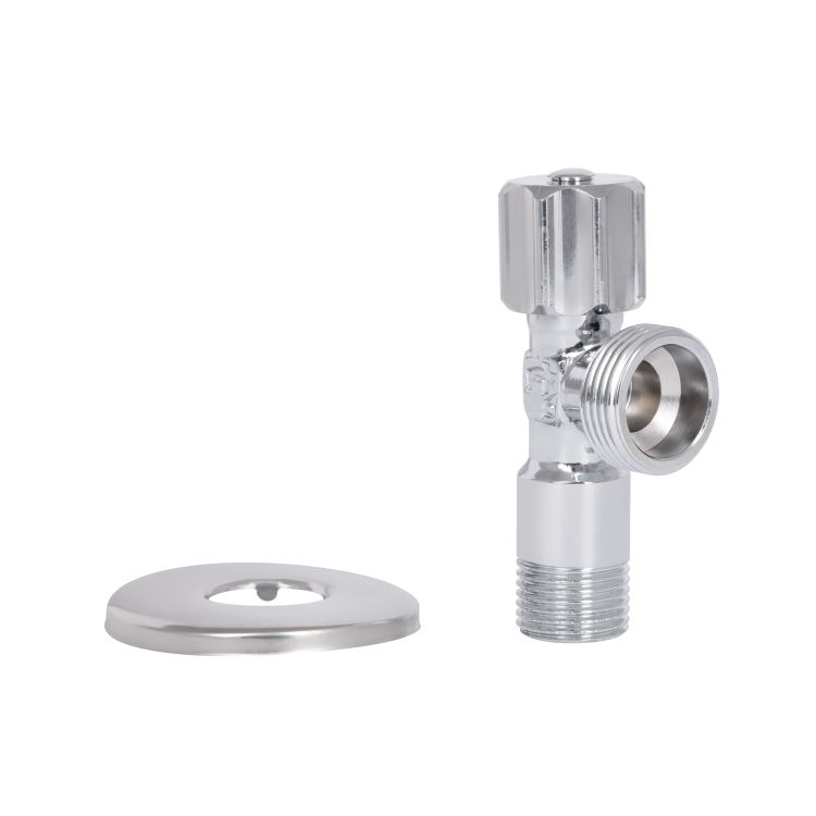 Кран кутовий 1/2*3/4 з вентил.буксой SF3441520 Forte 344 - 7