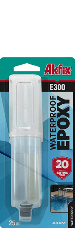 Клей эпоксидный Akfix 25 мл водостойкий Е300 - 1