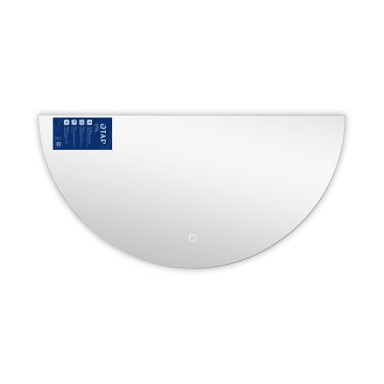 Дзеркало Qtap Taurus HR800 з LED-підсвічуванням Touch, з антизапотіванням, з димером, рег. темп. кольору (3000-6500K) QTTAUHR800 - 4