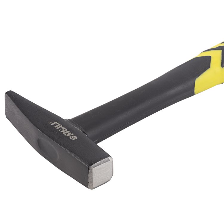 Молоток 100г слюсарний фиберглассовая ручка Sigma (4316011) - 5