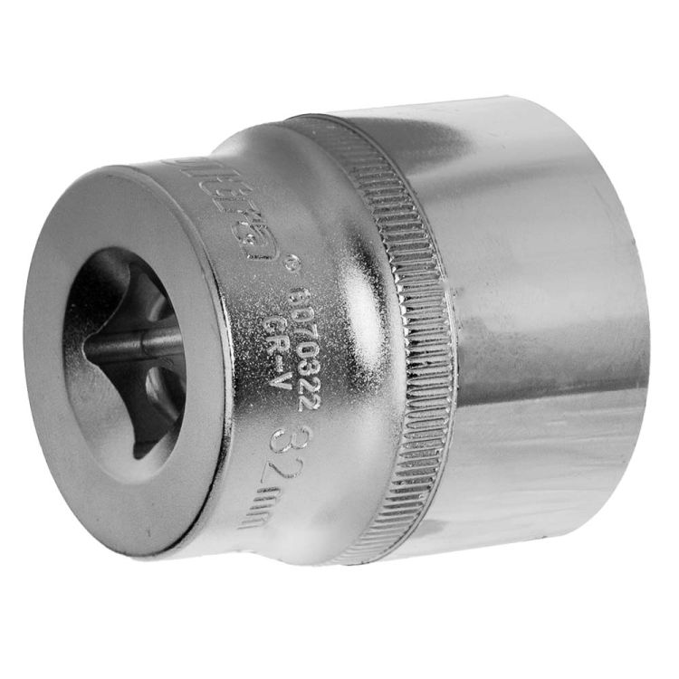 Насадка шестигранна коротка 1/2&amp;quot; 32мм CrV ULTRA (6070322) - 4